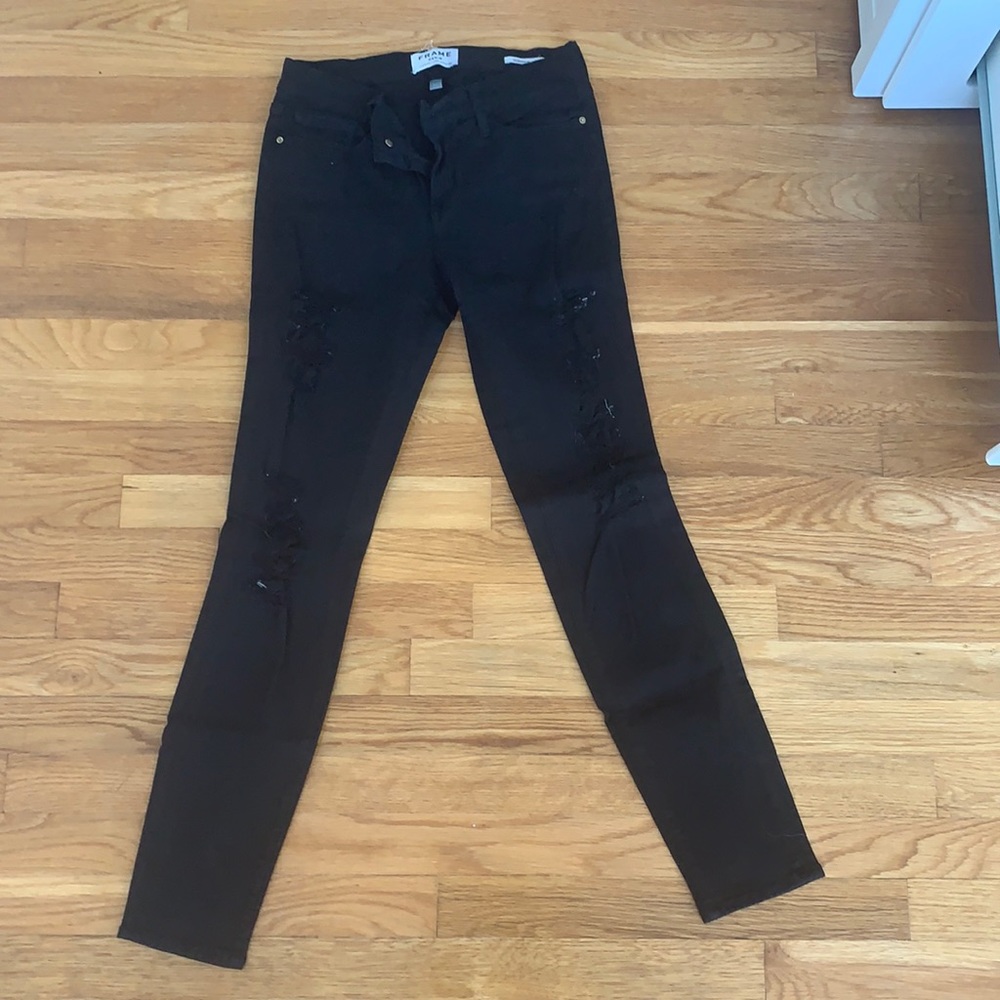Distressed FRAME Denim